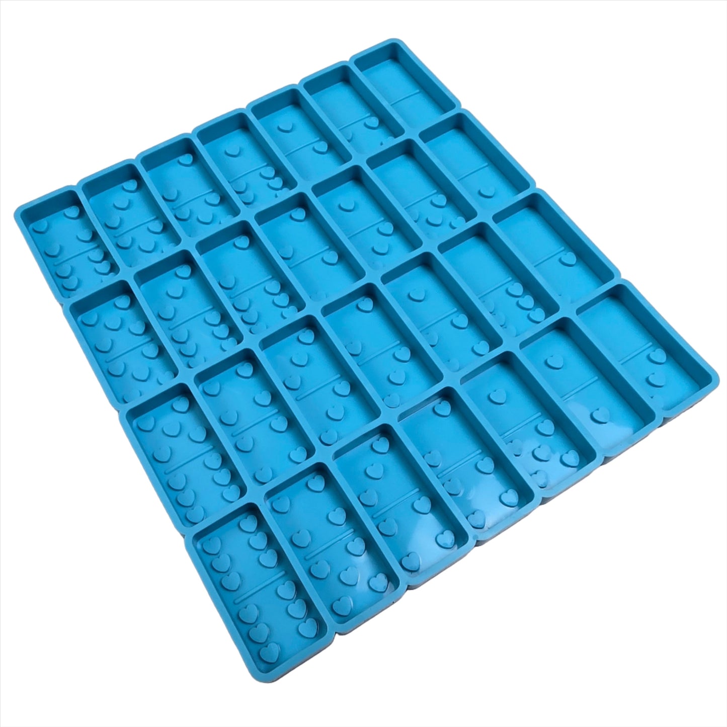 Domino Silicone Mold - Double Sixes