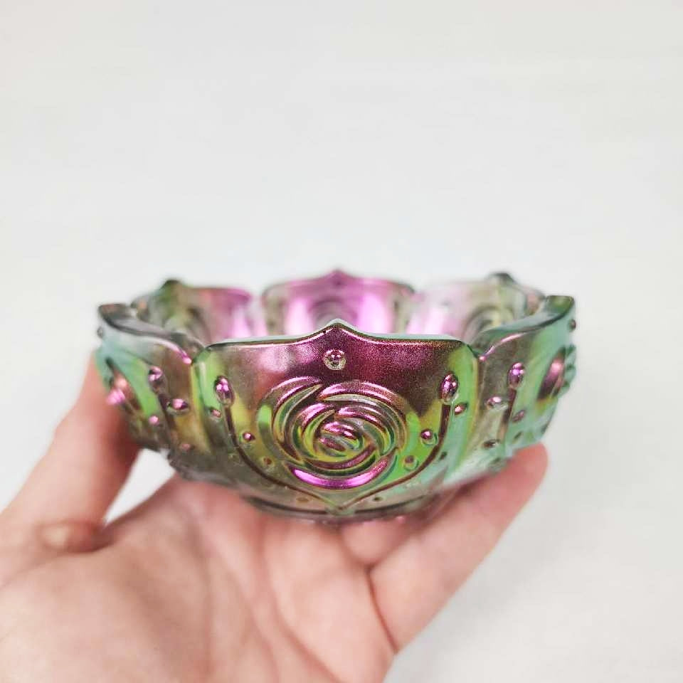 4.5" Rose Bowl Trinket Dish Silicone Mold
