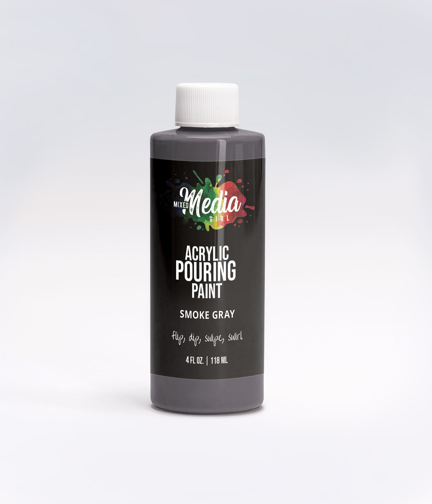 4oz Mixed Media Girl Pouring Paint Bottles