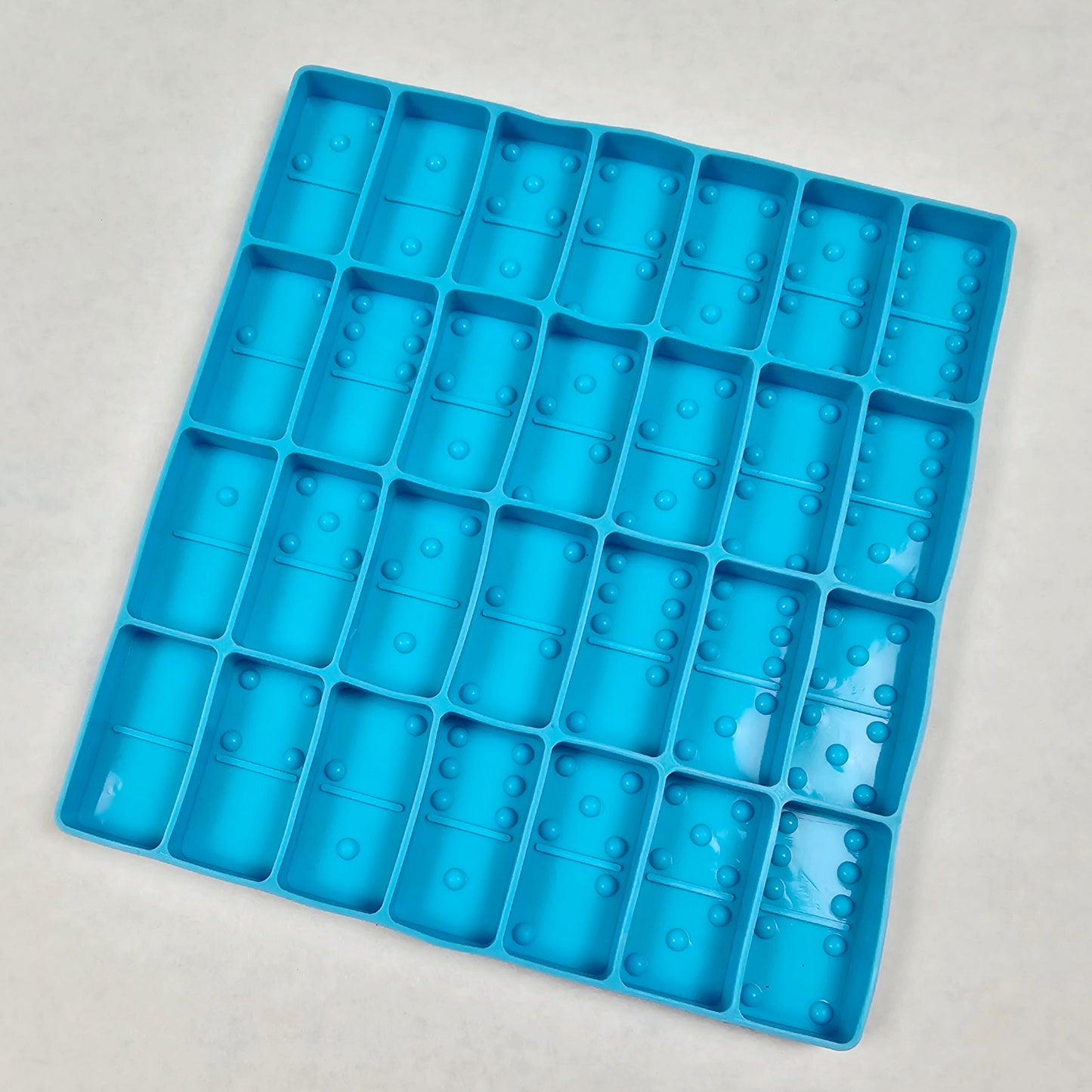 Domino Silicone Mold - Double Sixes