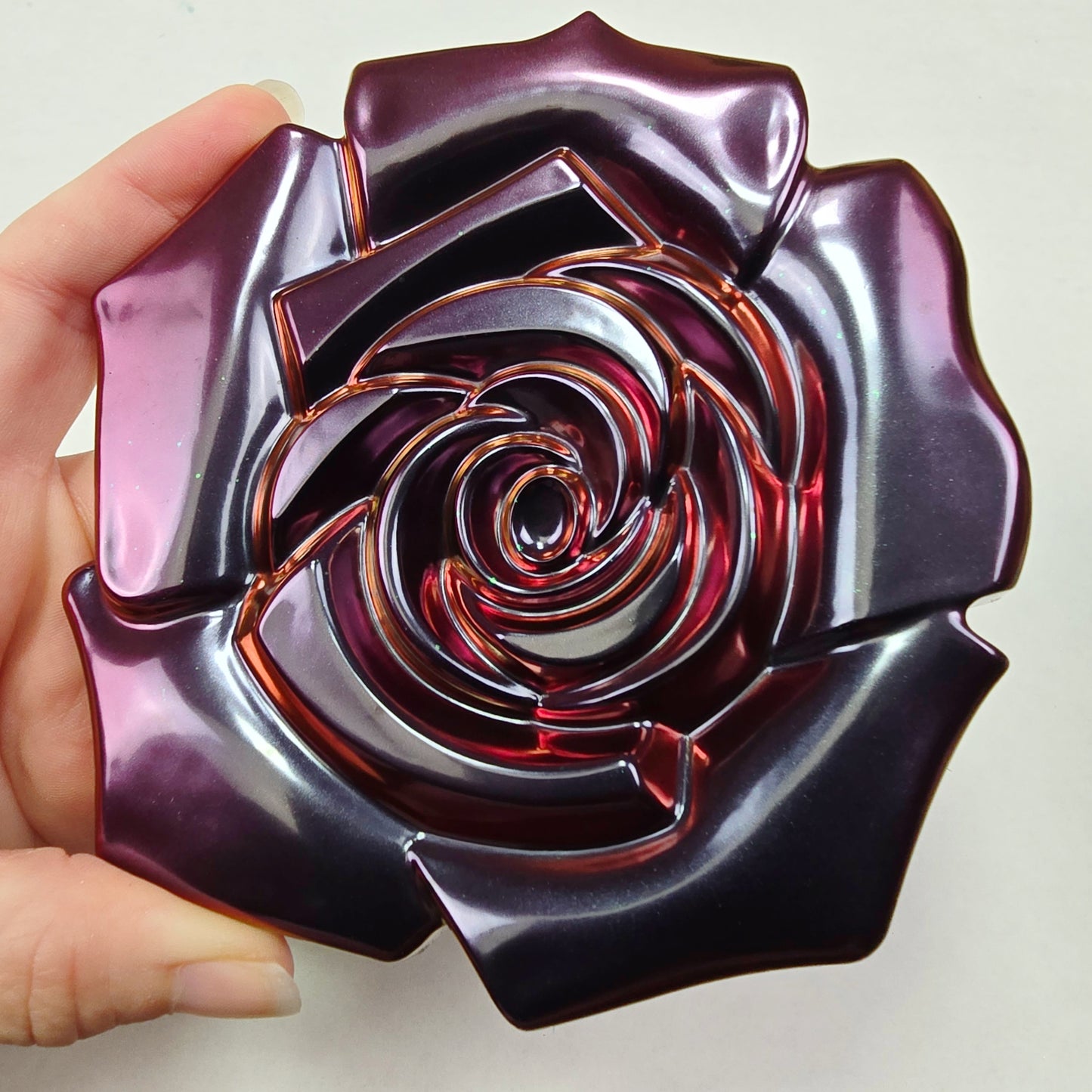 5" Rose Silicone Coaster Molds - Set of 4 PRE-ORDER