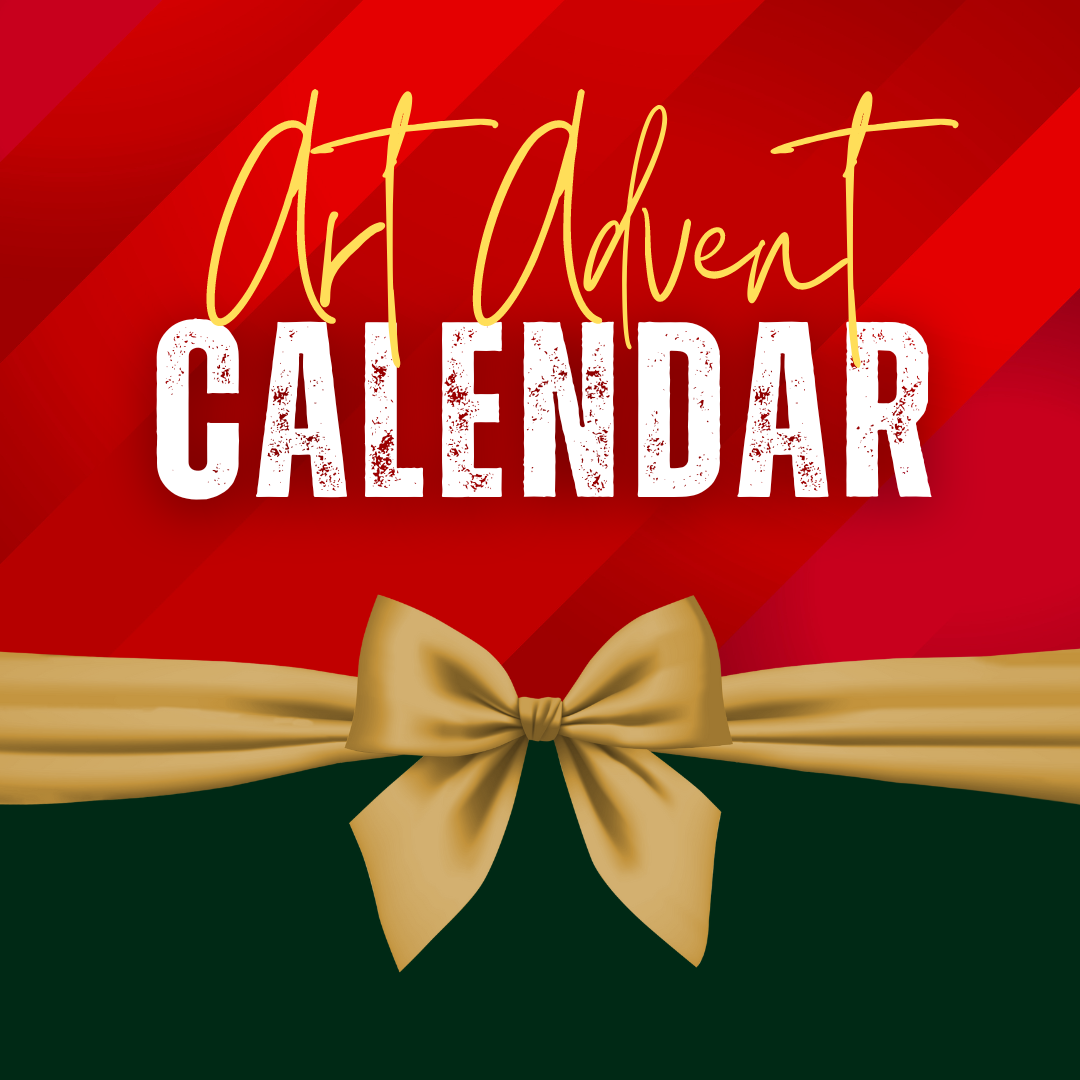 Art Supply Advent Calendar Box 2024 PREORDER Mixed Media Girl