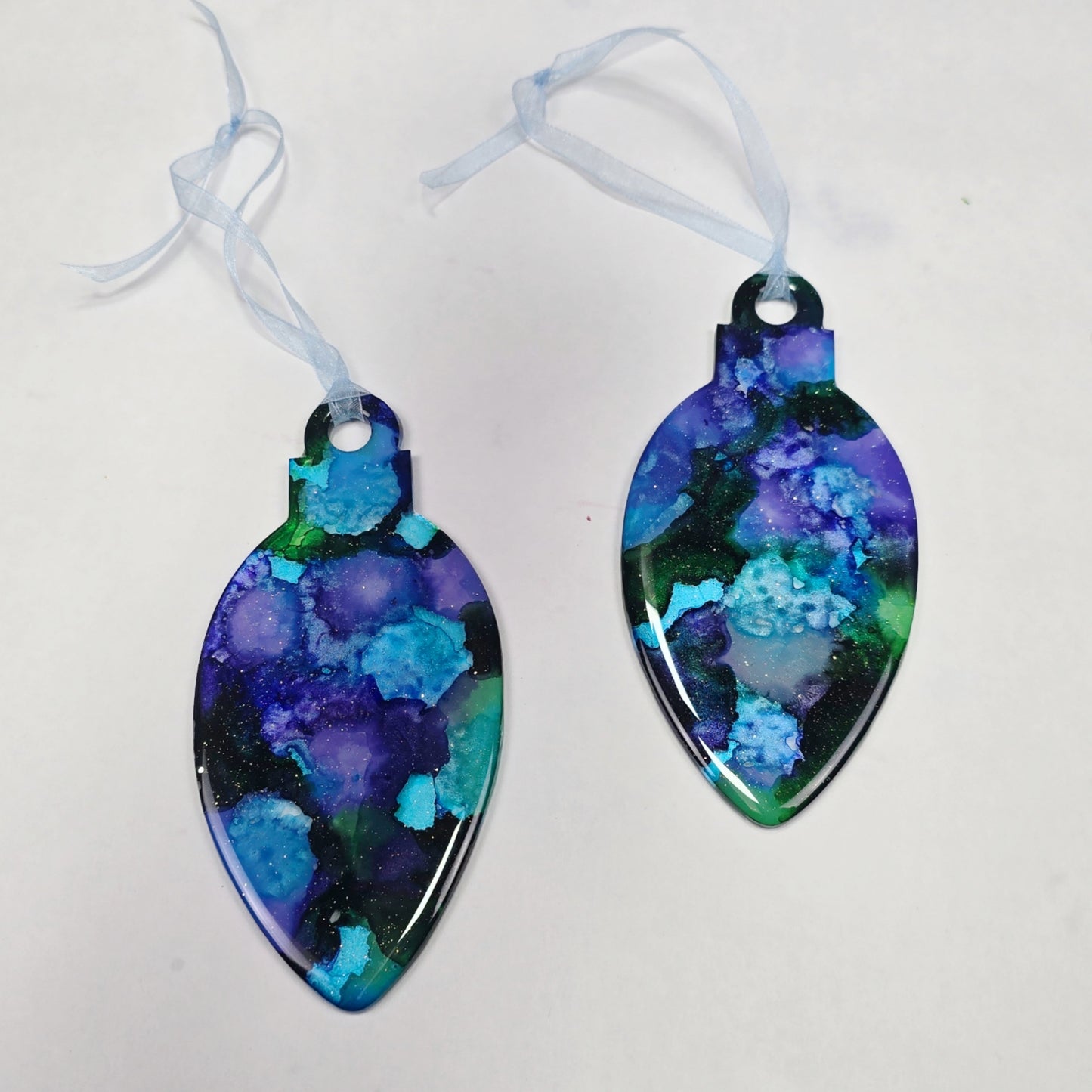 5" Acrylic Ornament Bulb Blanks - Set of 10