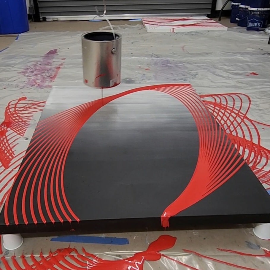 Pendulum Pour Paint Night in Pasadena, CA