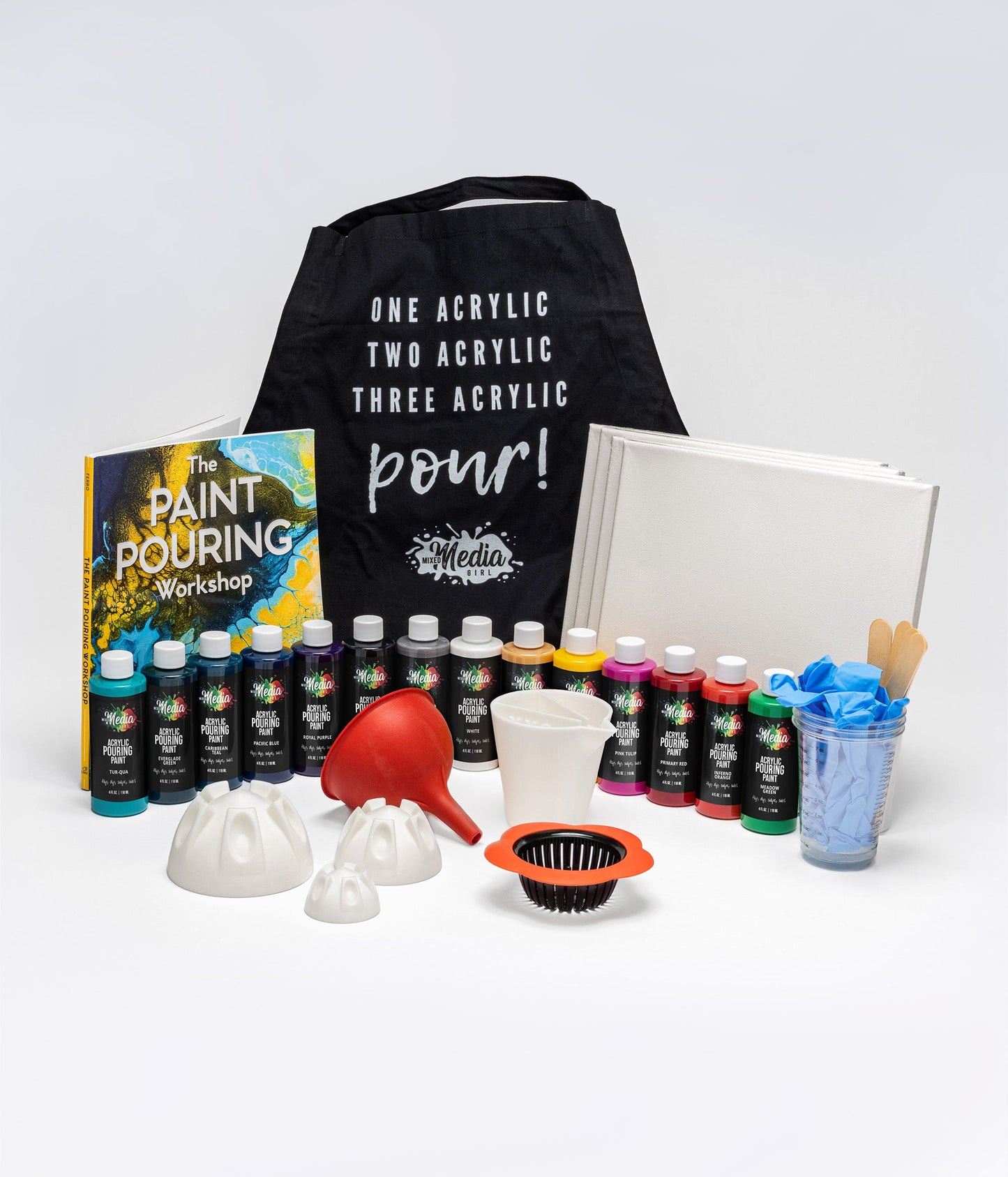 DELUXE Beginners Acrylic Pour Kit PRE-ORDER