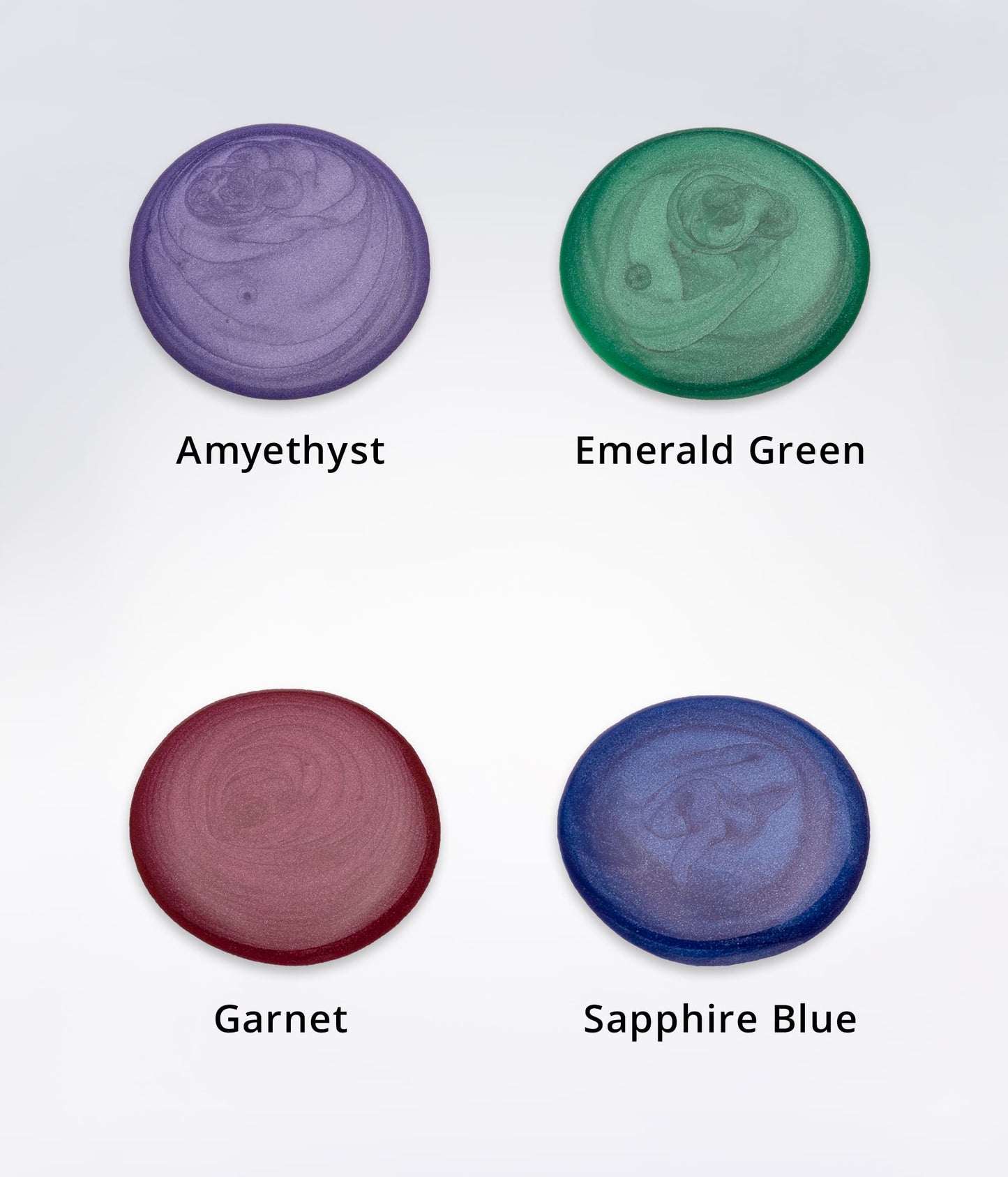 Gemstones Set – 8 Ounce Acrylic Pouring Paint Sets