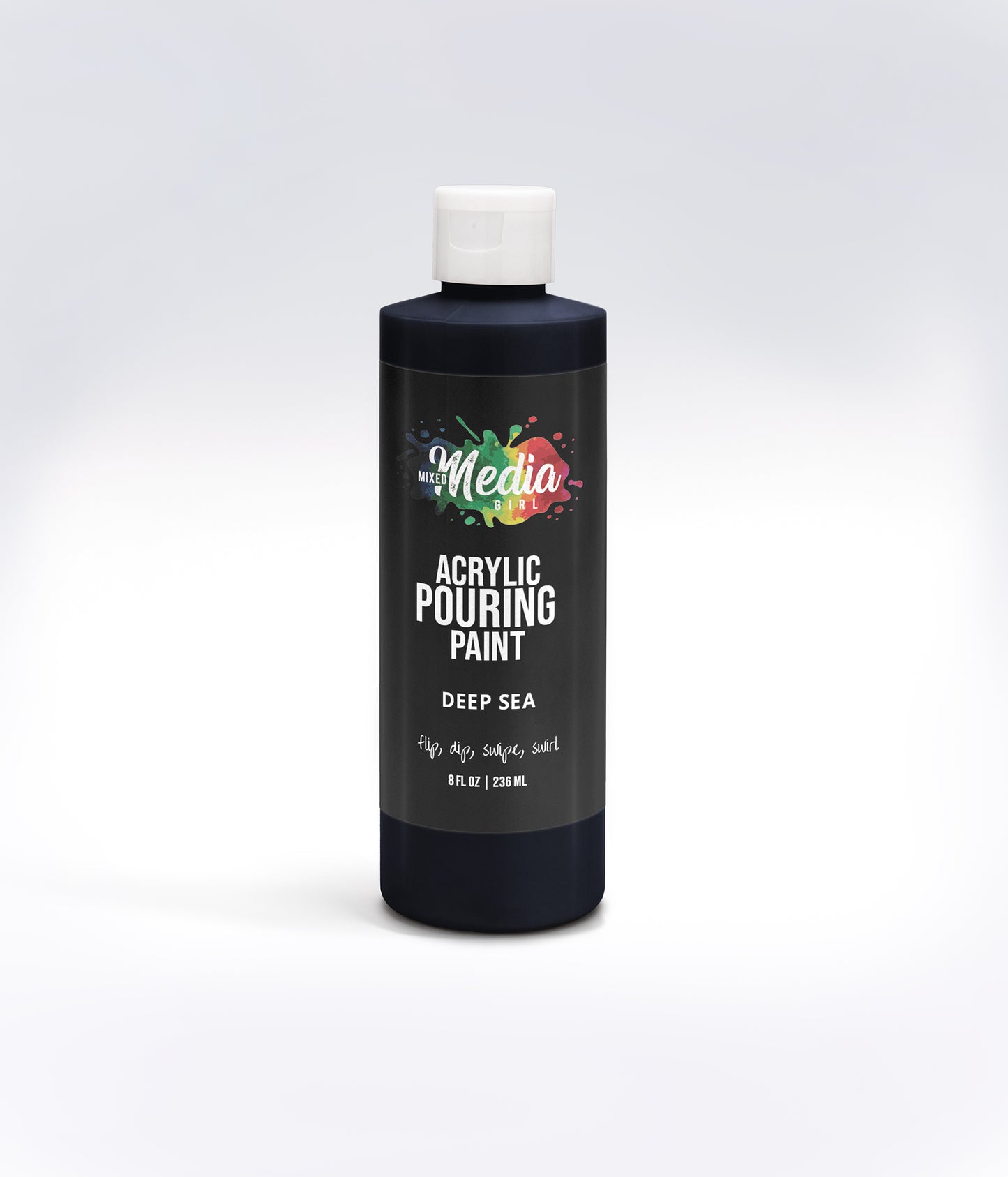 In The Navy – 8 ounce acrylic pouring paint set – ready to pour paint