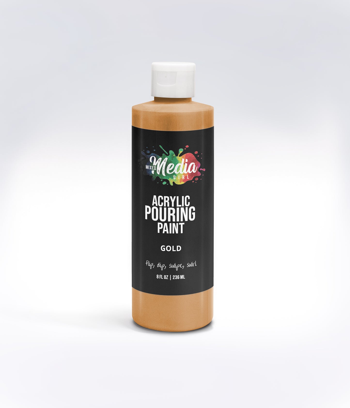 Metallics – 8-ounce acrylic pouring paint set – ready to pour paint