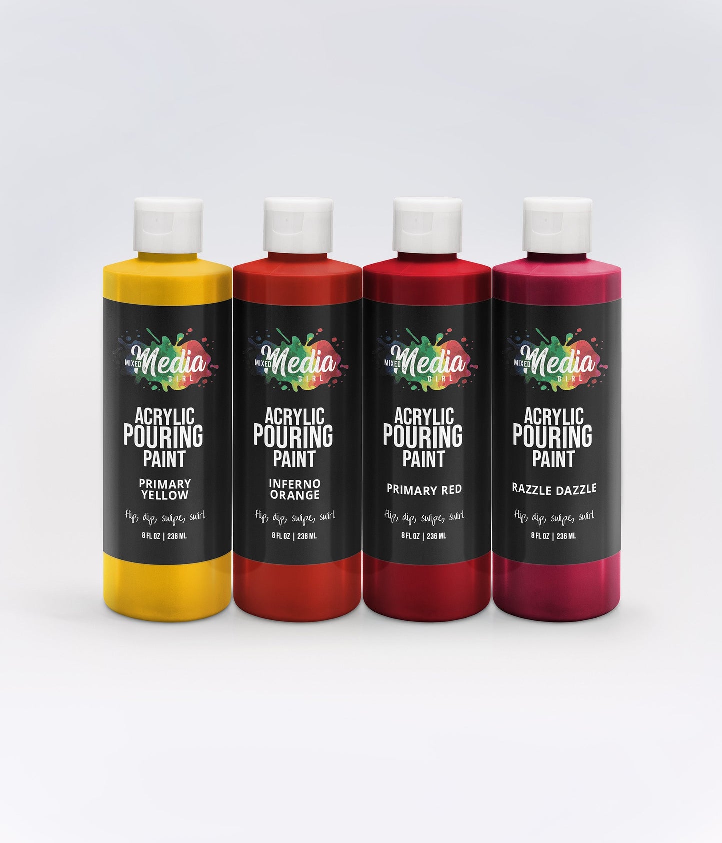 Sunset – 8 Ounce Sunset Acrylic Pouring Paint Set