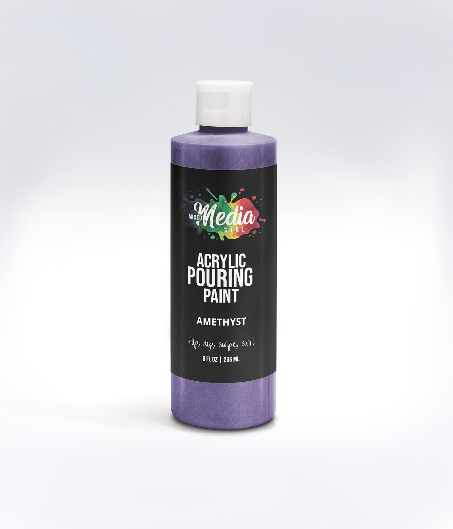 8oz Mixed Media Girl Pouring Paint Bottles PRE-ORDER