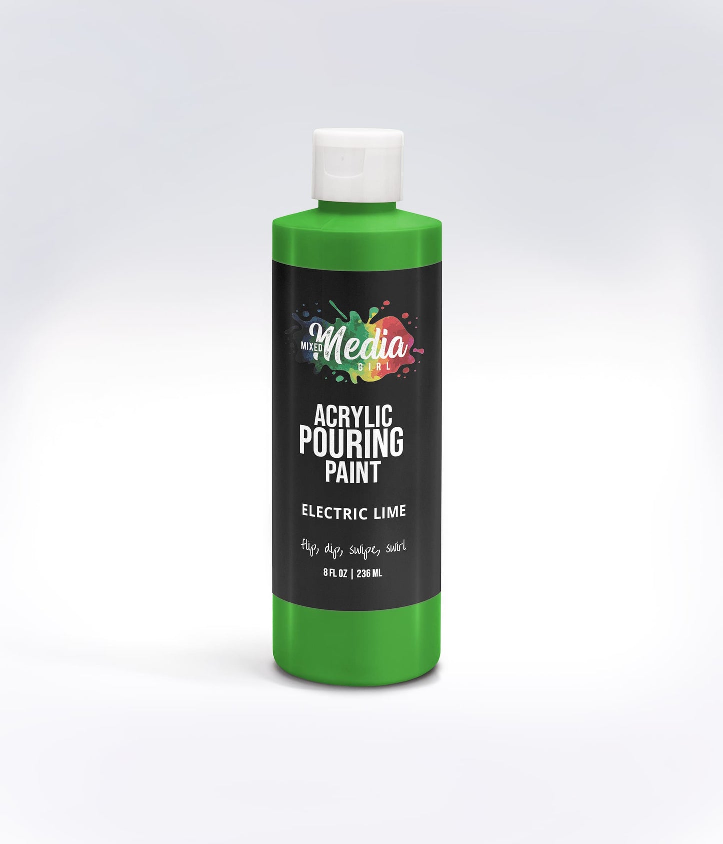 8oz Mixed Media Girl Pouring Paint Bottles PRE-ORDER