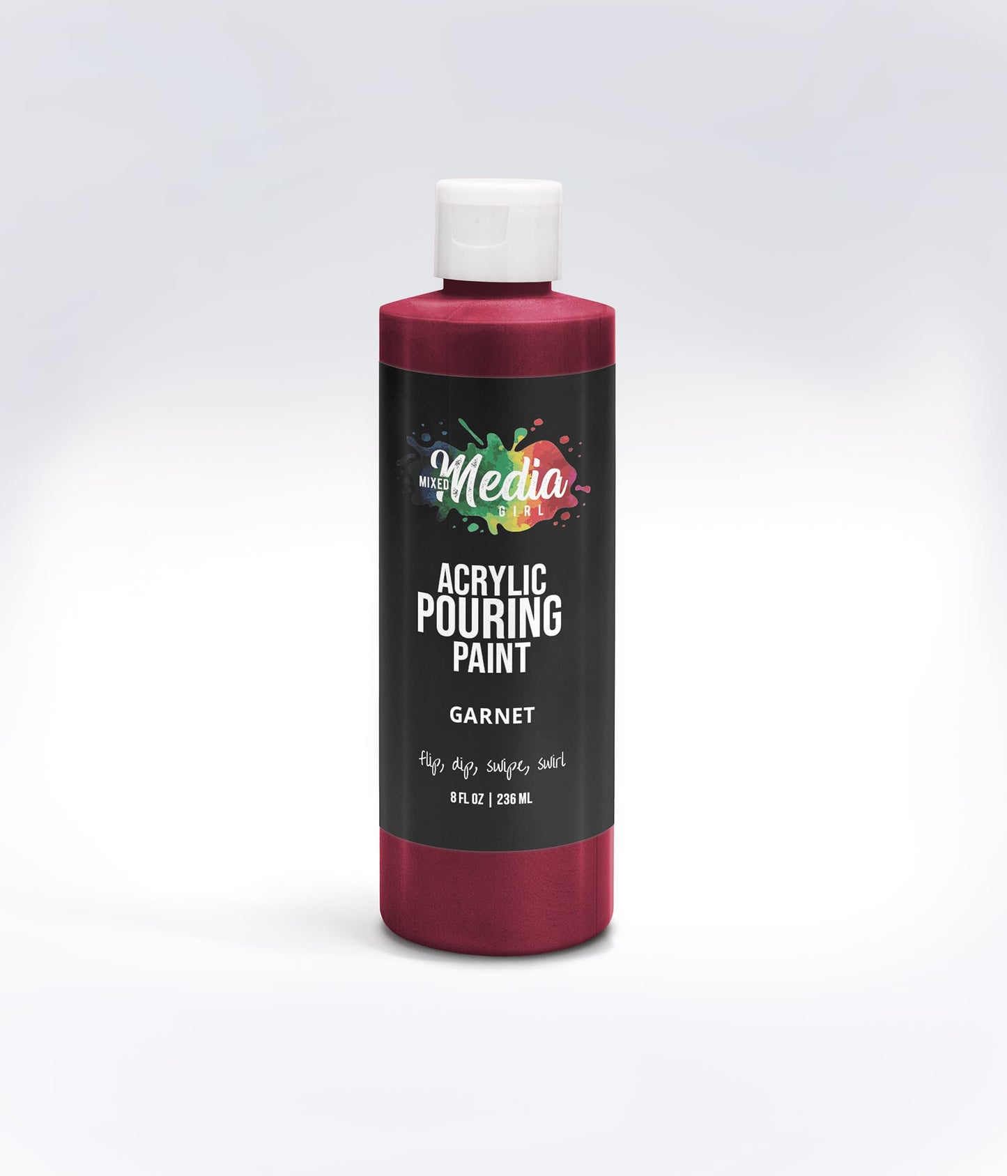 8oz Mixed Media Girl Pouring Paint Bottles PRE-ORDER
