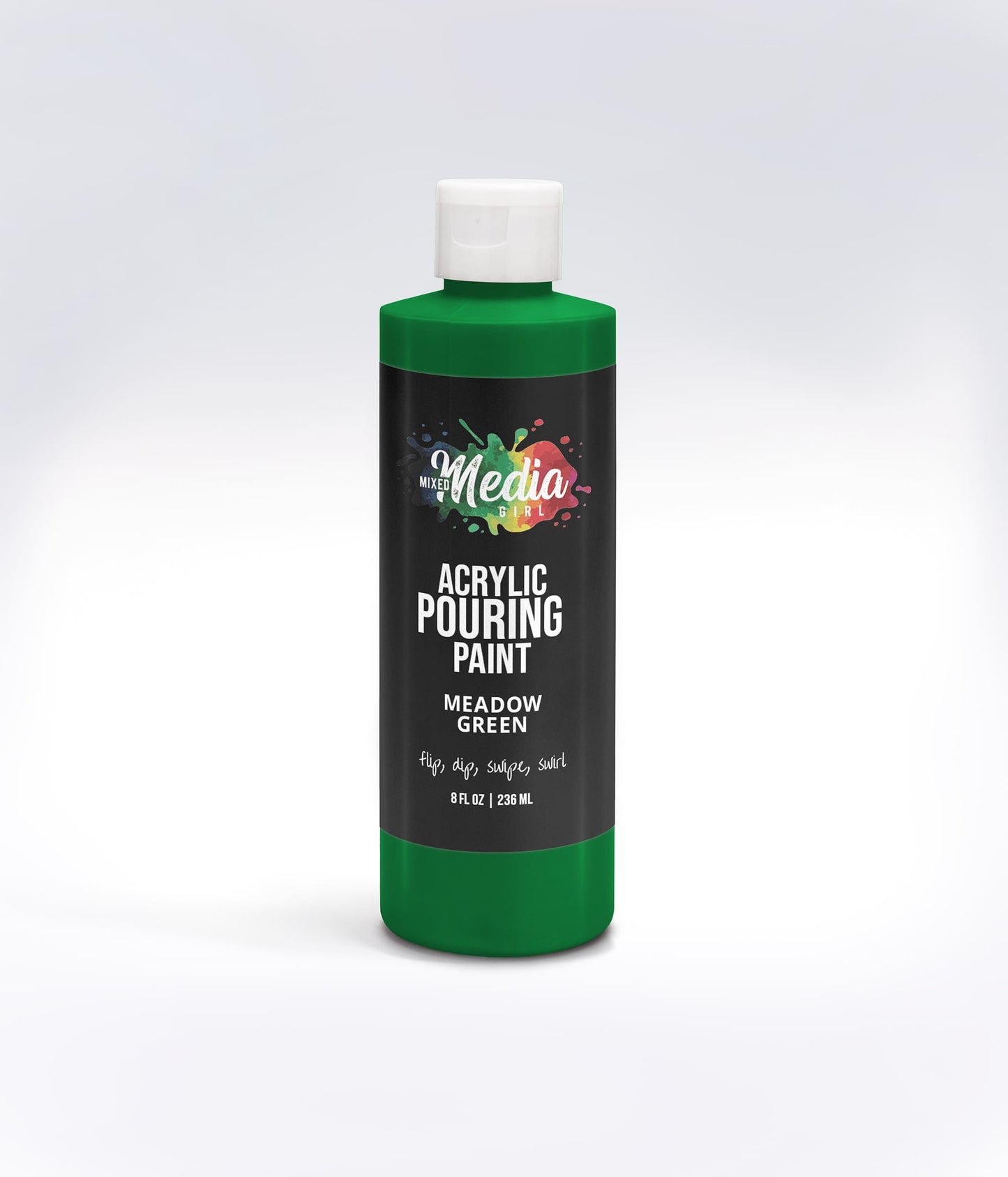 8oz Mixed Media Girl Pouring Paint Bottles PRE-ORDER