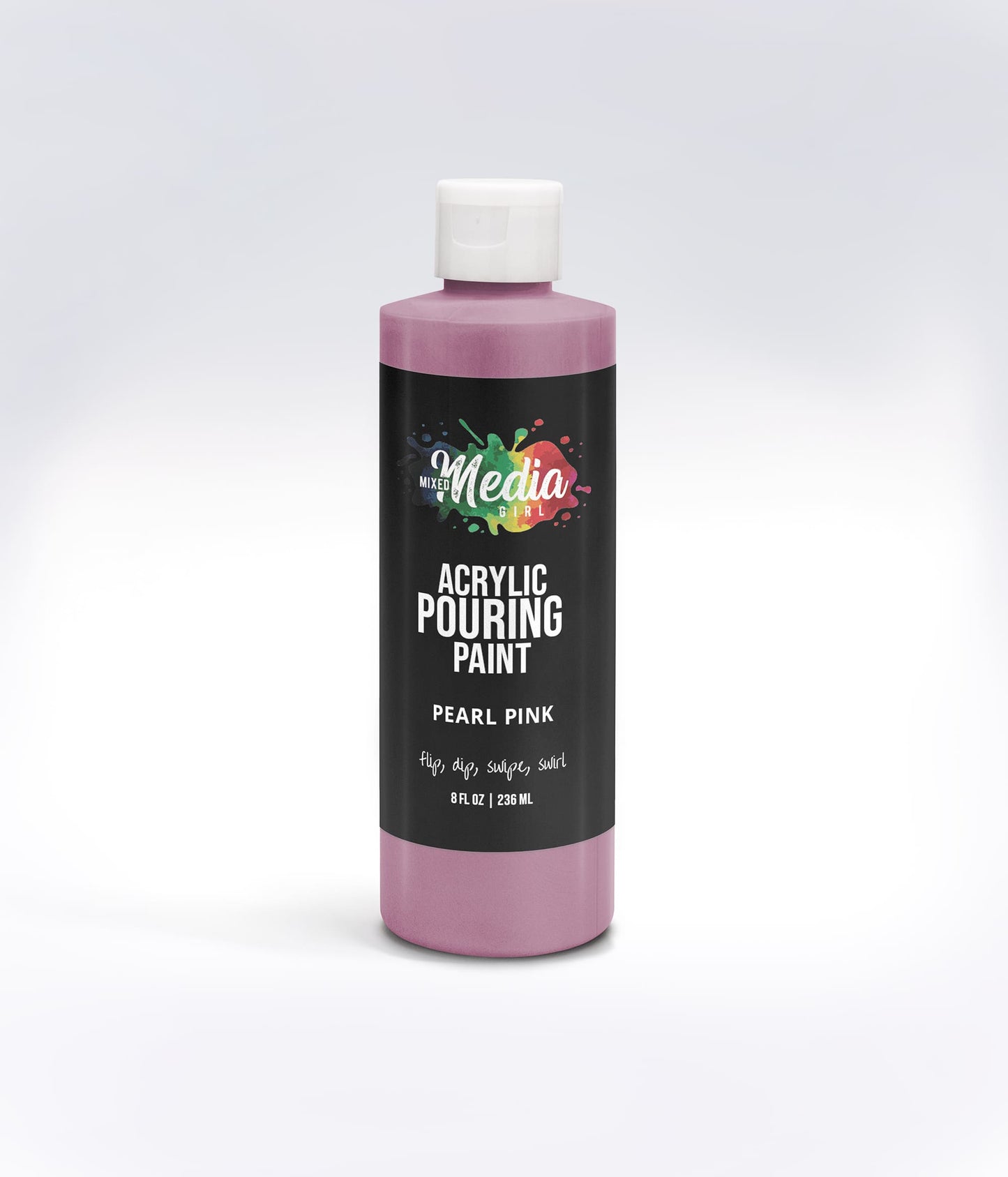 8oz Mixed Media Girl Pouring Paint Bottles PRE-ORDER