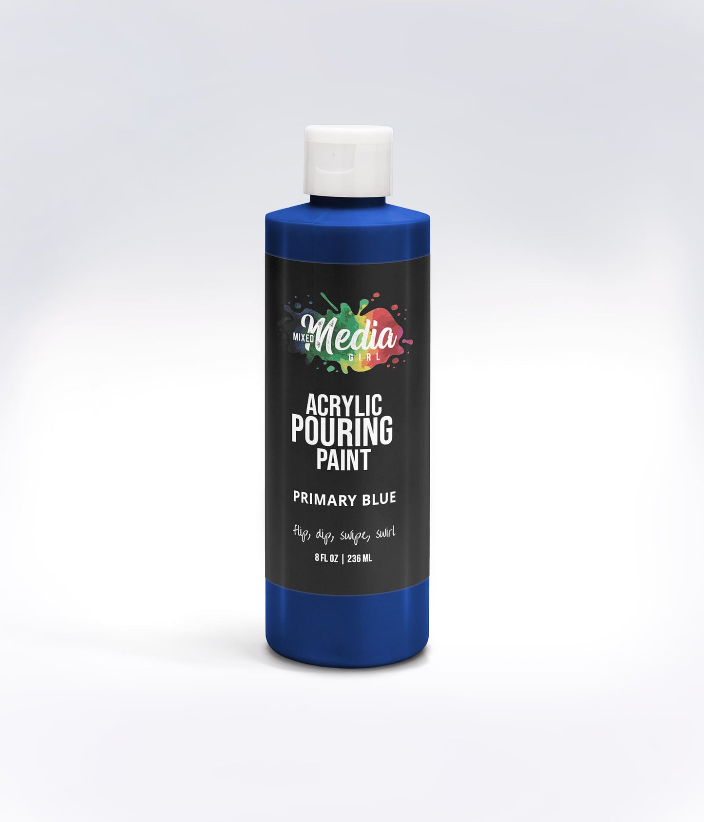 8oz Mixed Media Girl Pouring Paint Bottles PRE-ORDER