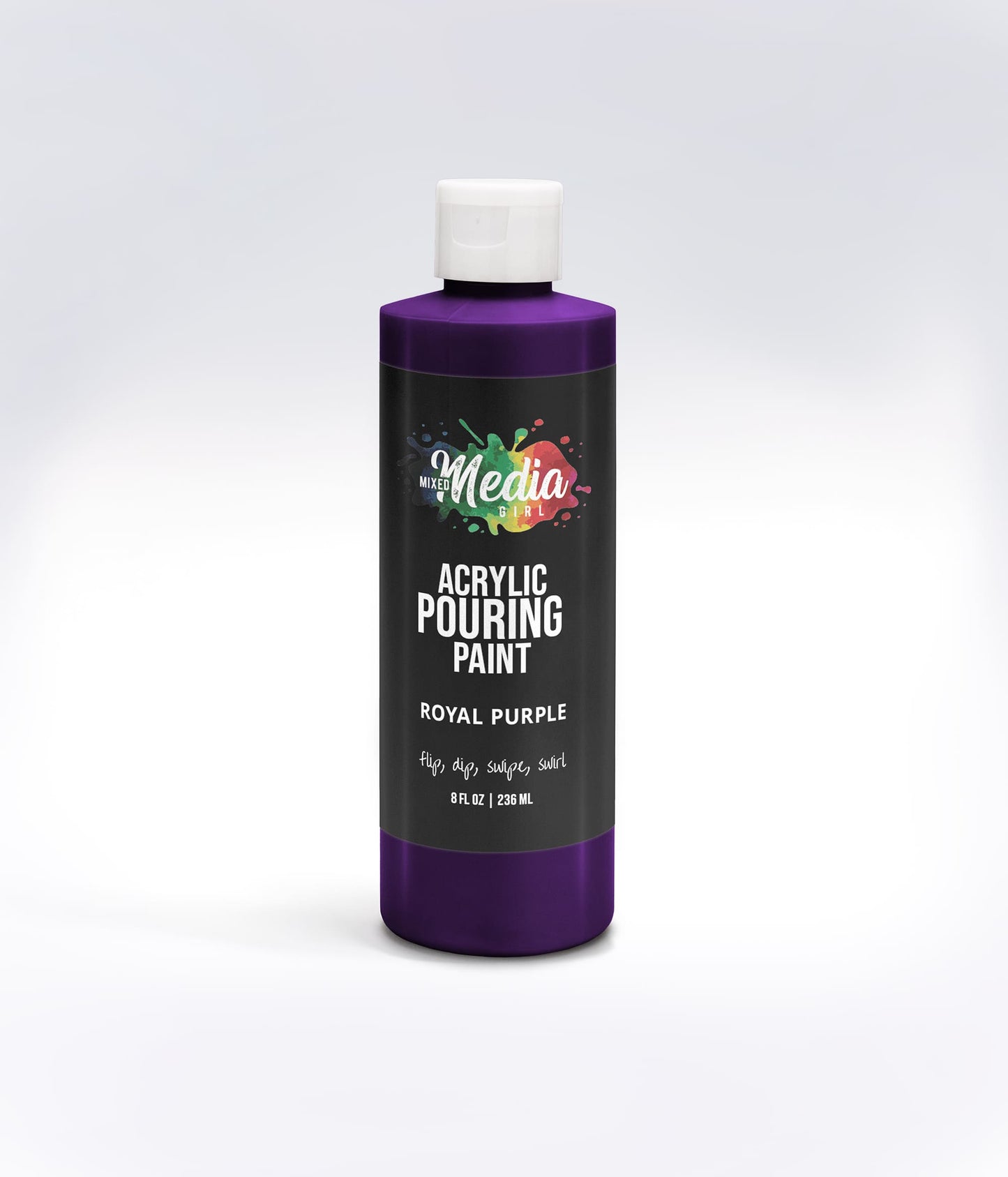 8oz Mixed Media Girl Pouring Paint Bottles PRE-ORDER