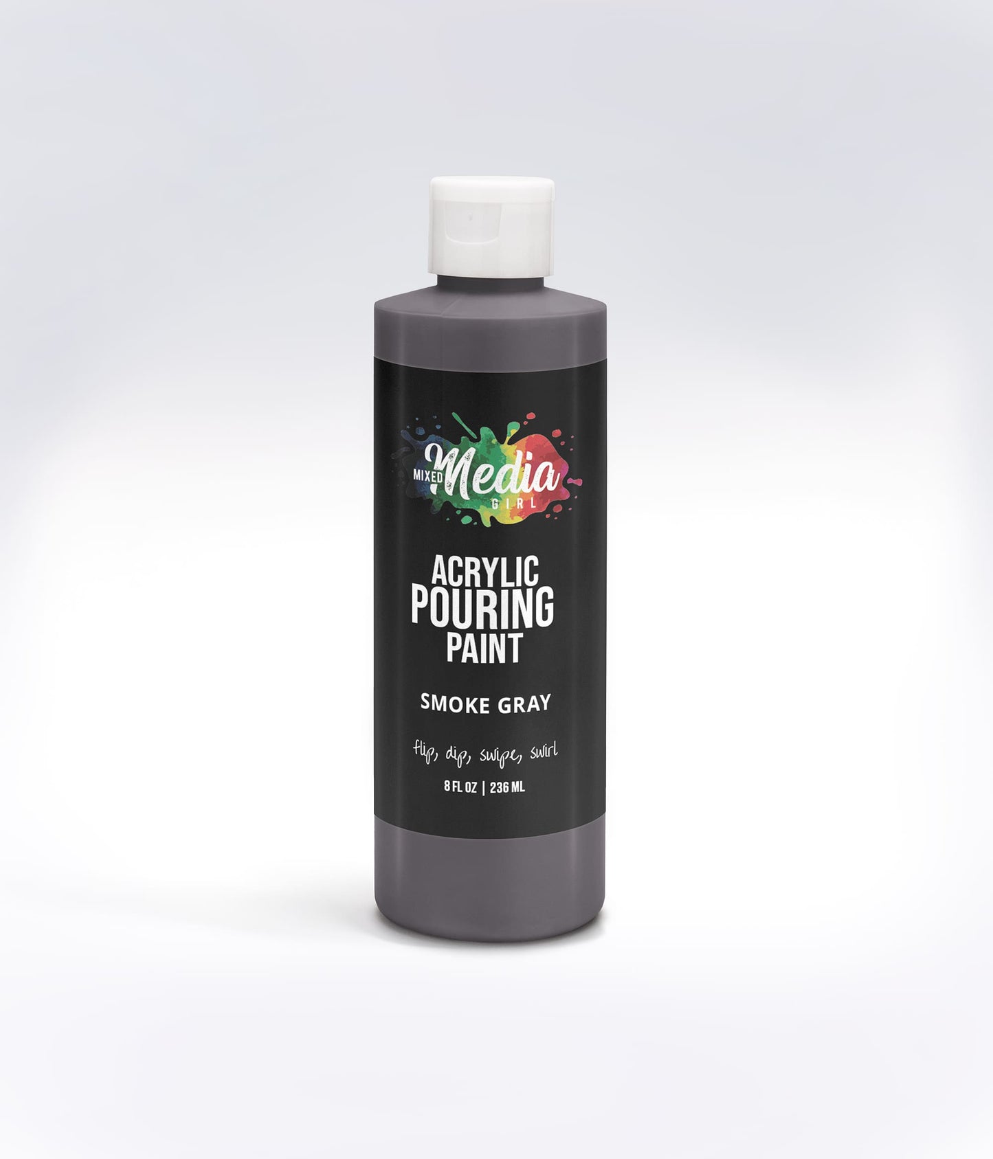 8oz Mixed Media Girl Pouring Paint Bottles PRE-ORDER