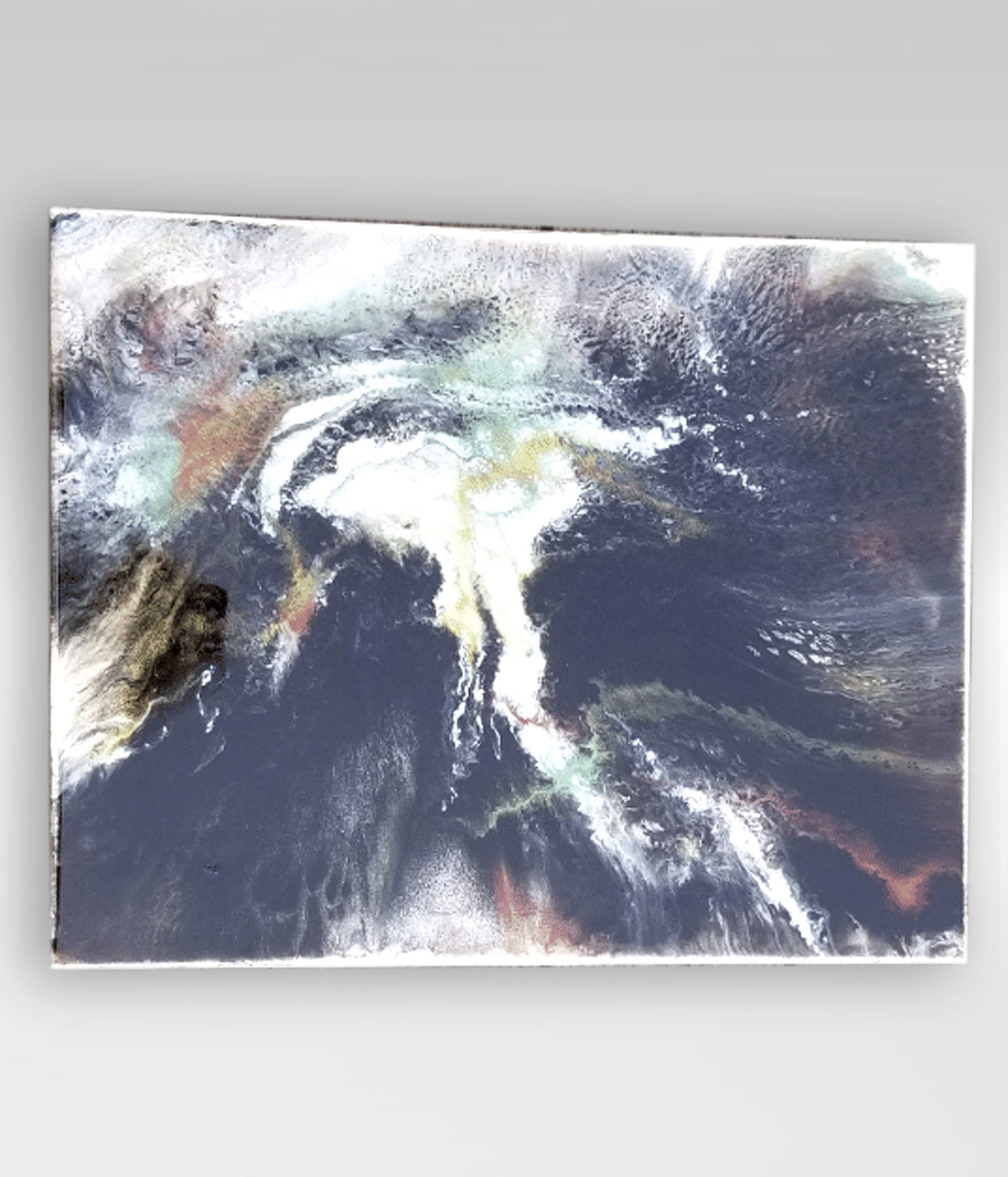 Manowar – 16 x 20 Resin Painting On Canvas
