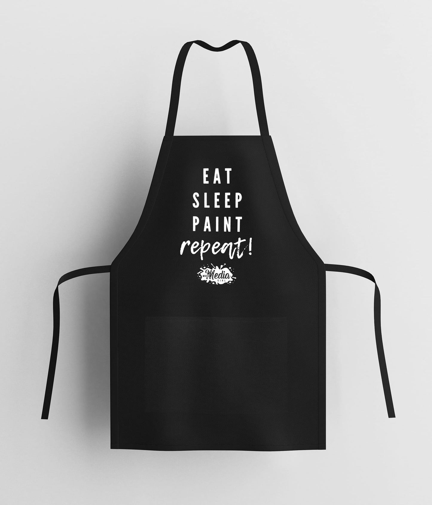 Eat, Sleep, Paint, Repeat Apron
