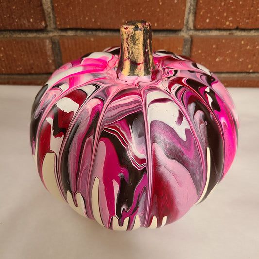 Acrylic Pour Pumkin Class in Clearwater, FL