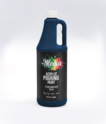 32oz Mixed Media Girl Pouring Paint Bottles PRE-ORDER