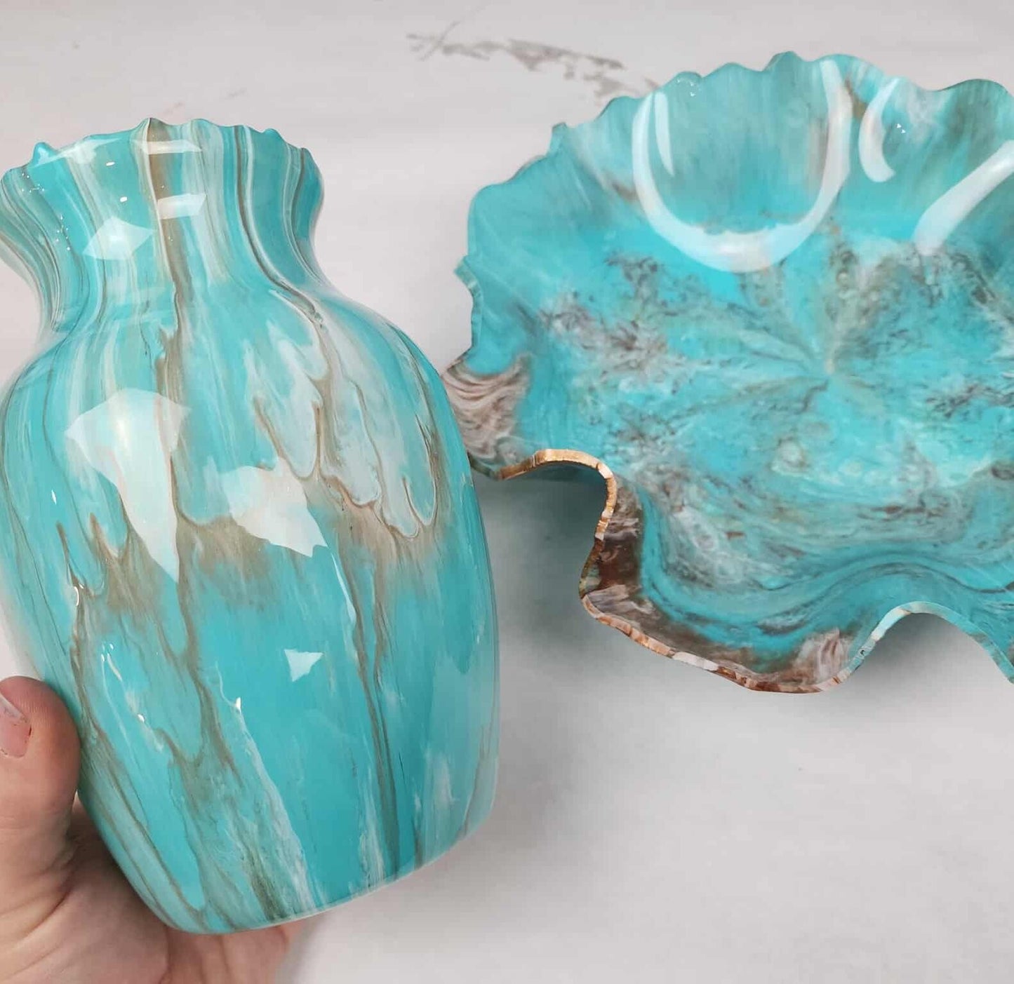Resin Vase and Bowl Kit and Class