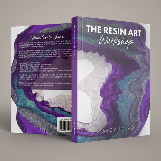 The Resin Art Workshop Book (paperback) PRE-ORDER