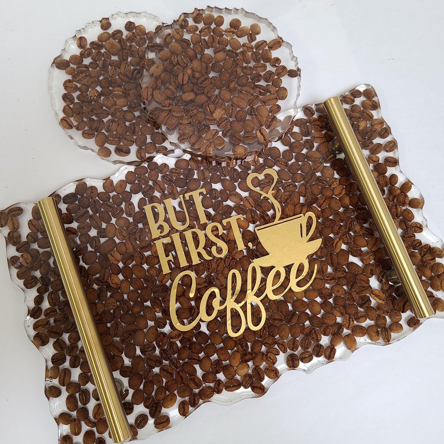 Coffee Resin Tray and Coasters Kit and Class PRE-ORDER