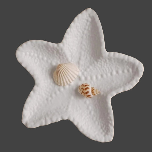 5" Starfish Trinket Dish Silicone Mold