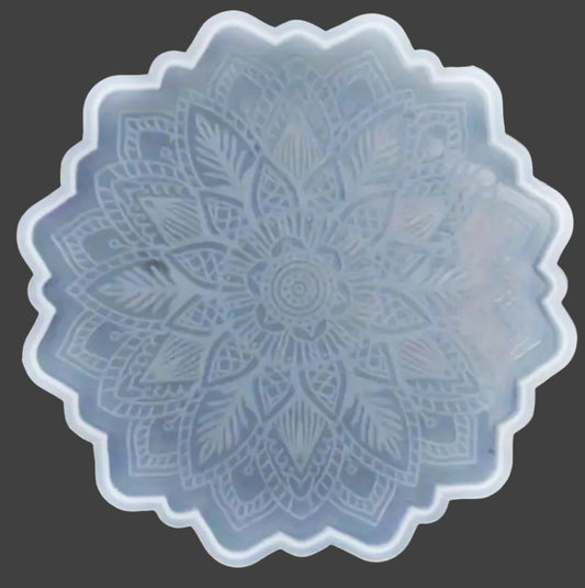 8.2" Mandala Silicone Tray Mold