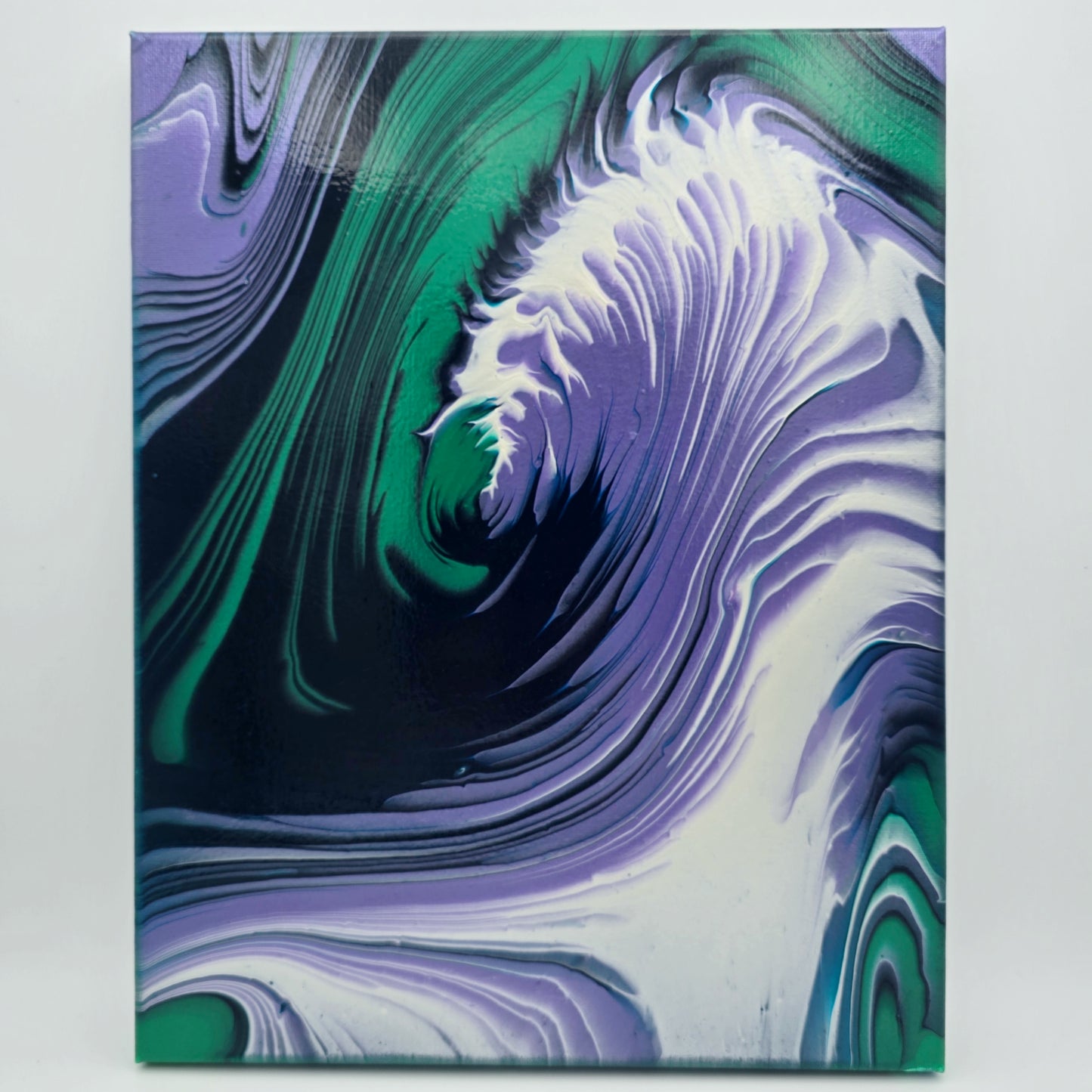 The Awakening – 11 x 14 Acrylic Pour Painting On Canvas