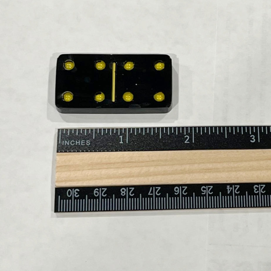 8" Domino Silicone Mold - Double Six Set