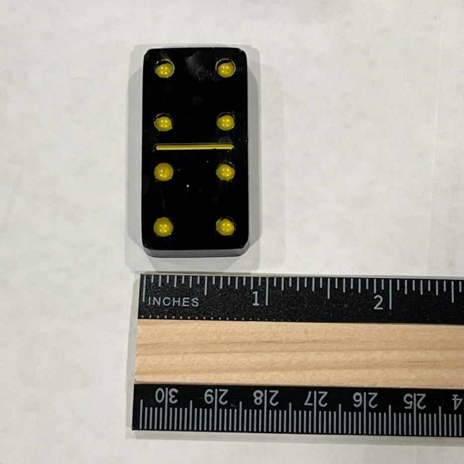 8" Domino Silicone Mold - Double Six Set