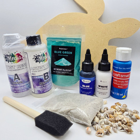 Resin Sea Turtle Kit and Course