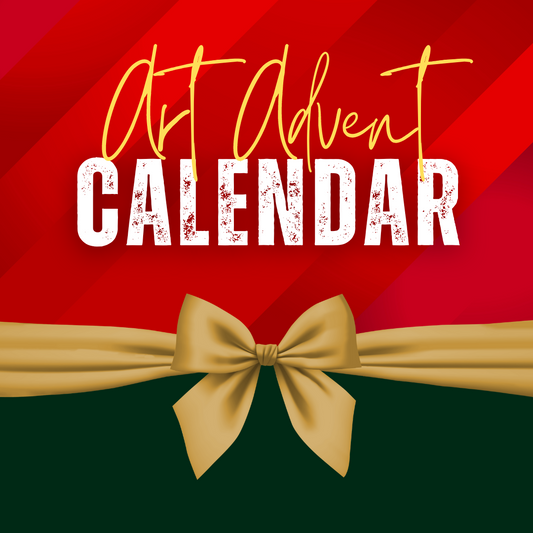 Art Supply Advent Calendar Box - 2025 PRE-ORDER