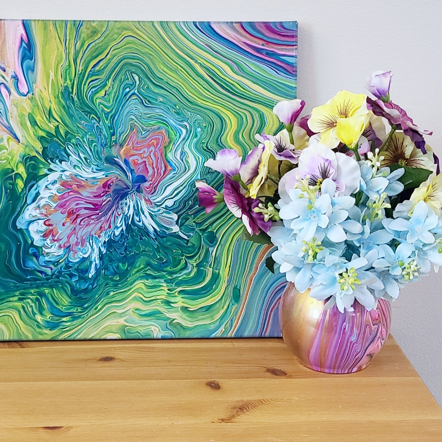 Acrylic Pour Vase Paint Night in Clearwater, FL