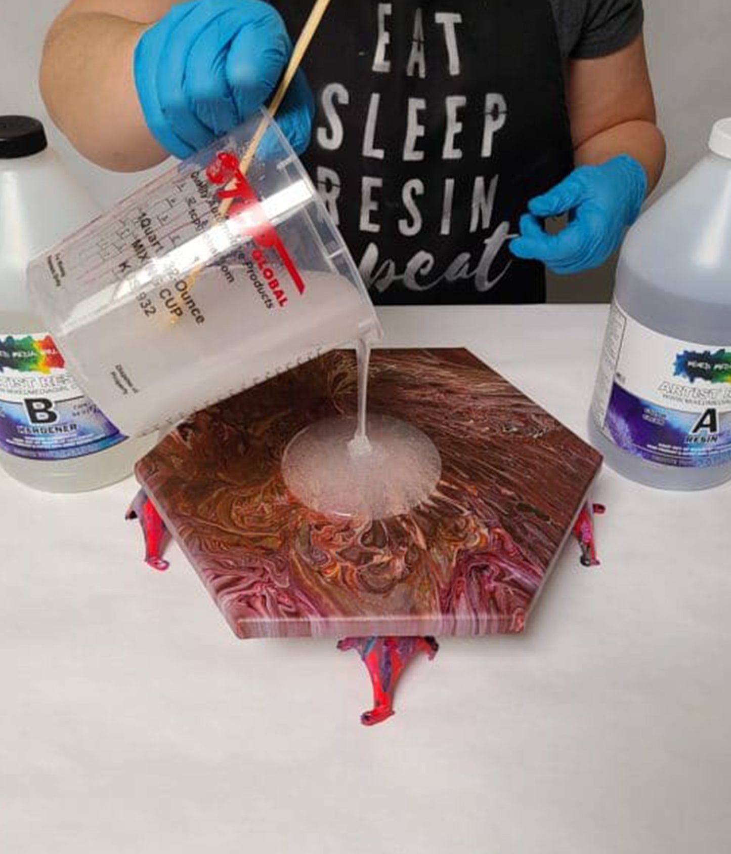 Artist Resin for Epoxy Resin Art by Mixed Media Girl