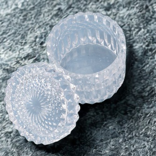 4" Jewelry Jar Silicone Mold