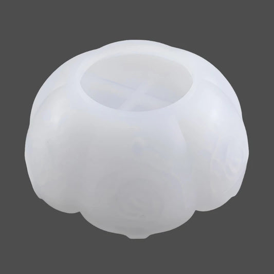 4.5" Rose Bowl Trinket Dish Silicone Mold