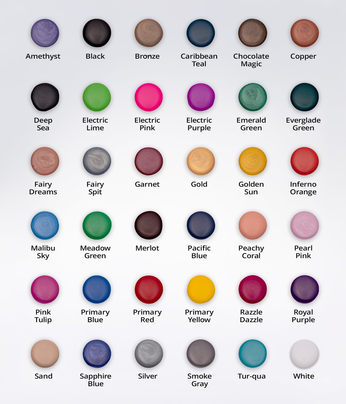 Set of Twelve 8-Ounce Pouring Paints – Pick Your Own Colors!