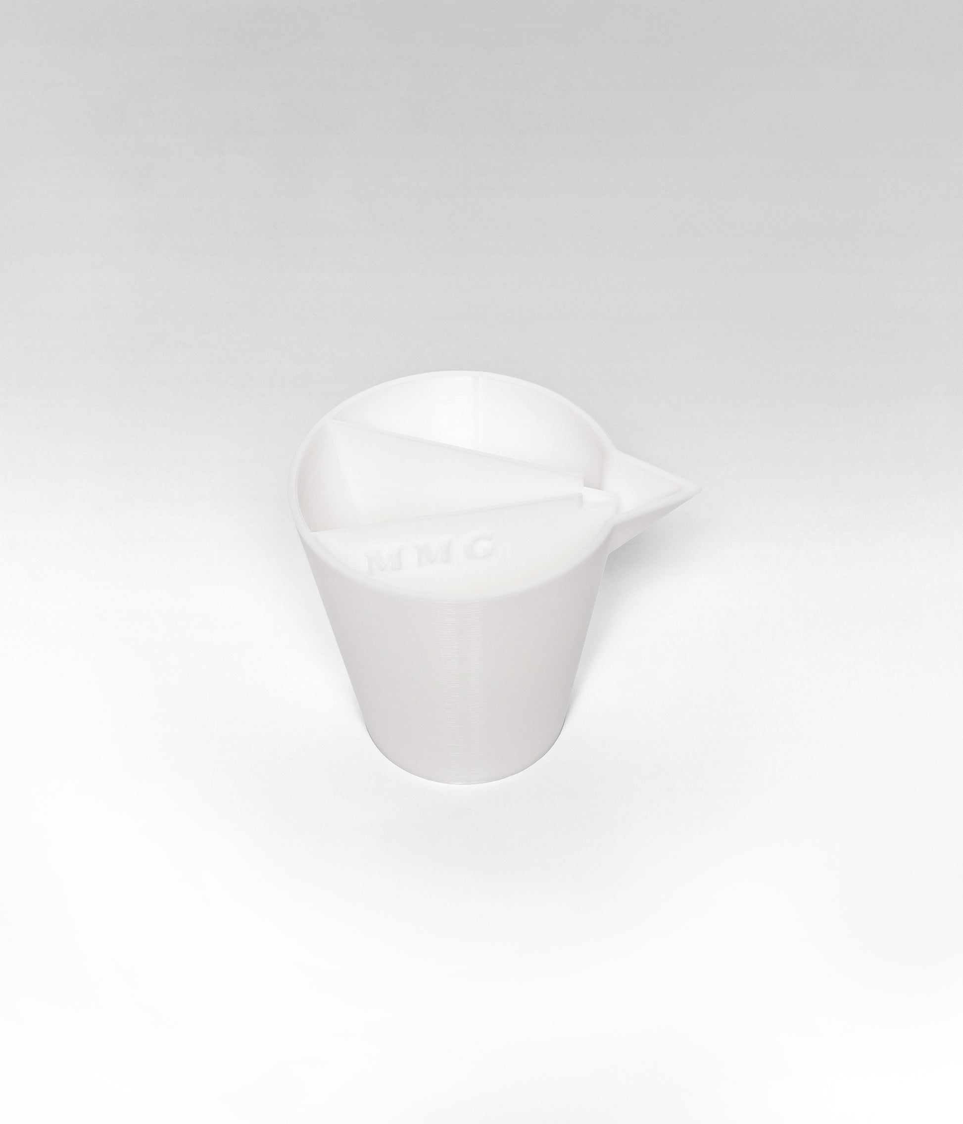 Divided Split Cup for Paint Pouring 4 Ounce Three Compartment 