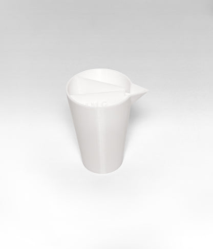Acrylic Pouring Plastic DOUBLE Split Cup 10 oz or 16 oz