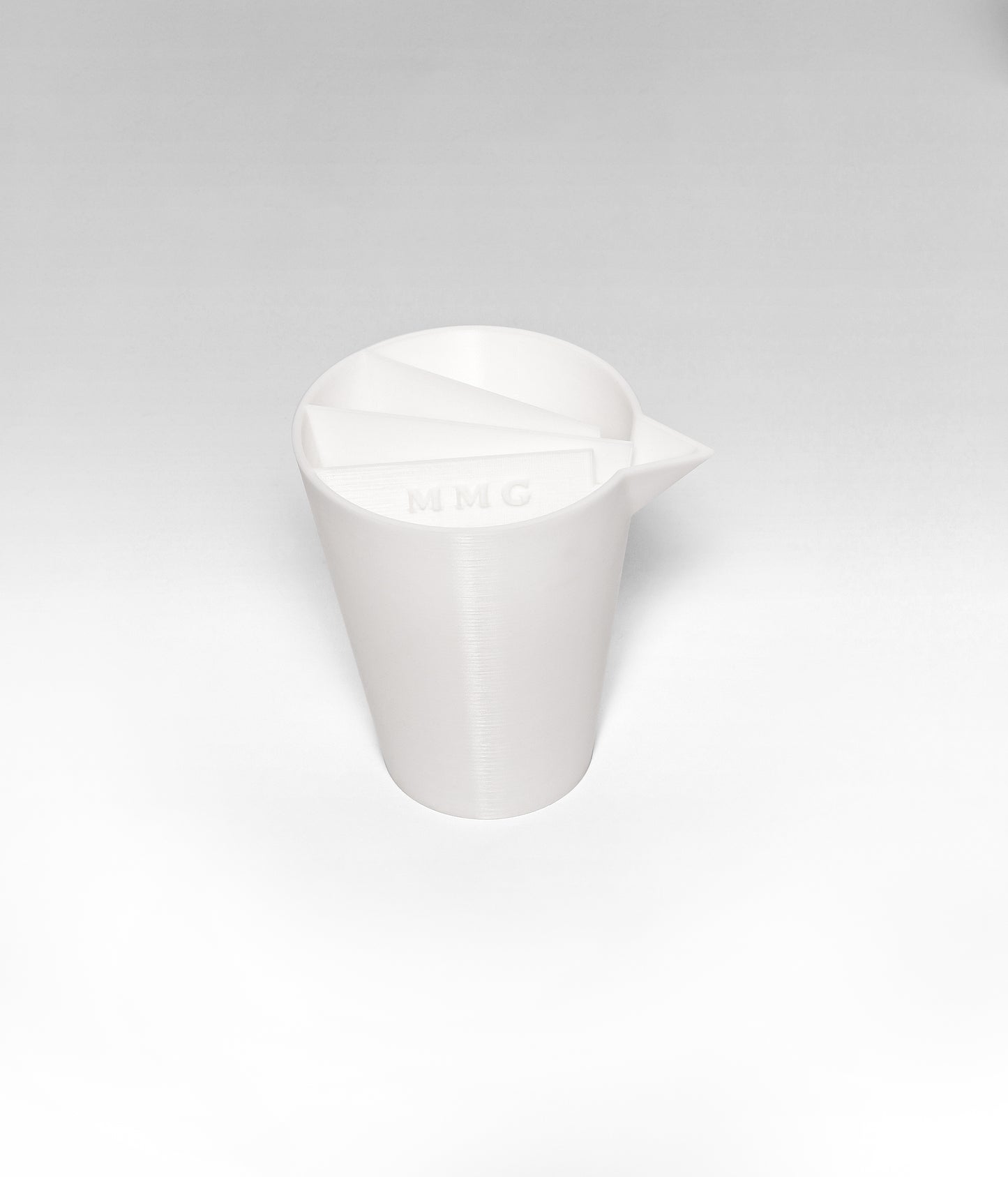 Acrylic Pouring Plastic TRIPLE Split Cup 10 or 16 oz with 4 compartments
