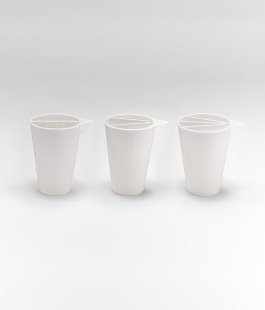 Acrylic Pouring Plastic 10 or 16 oz Split Cup SET