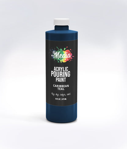 16oz Mixed Media Girl Pouring Paint Bottles PRE-ORDER