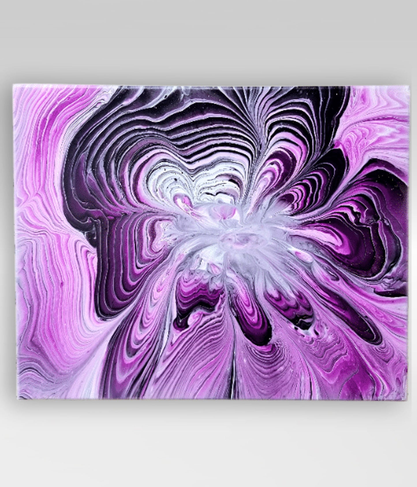 Gremlin Swirl – 16 x 20 Acrylic Pour Painting On Canvas