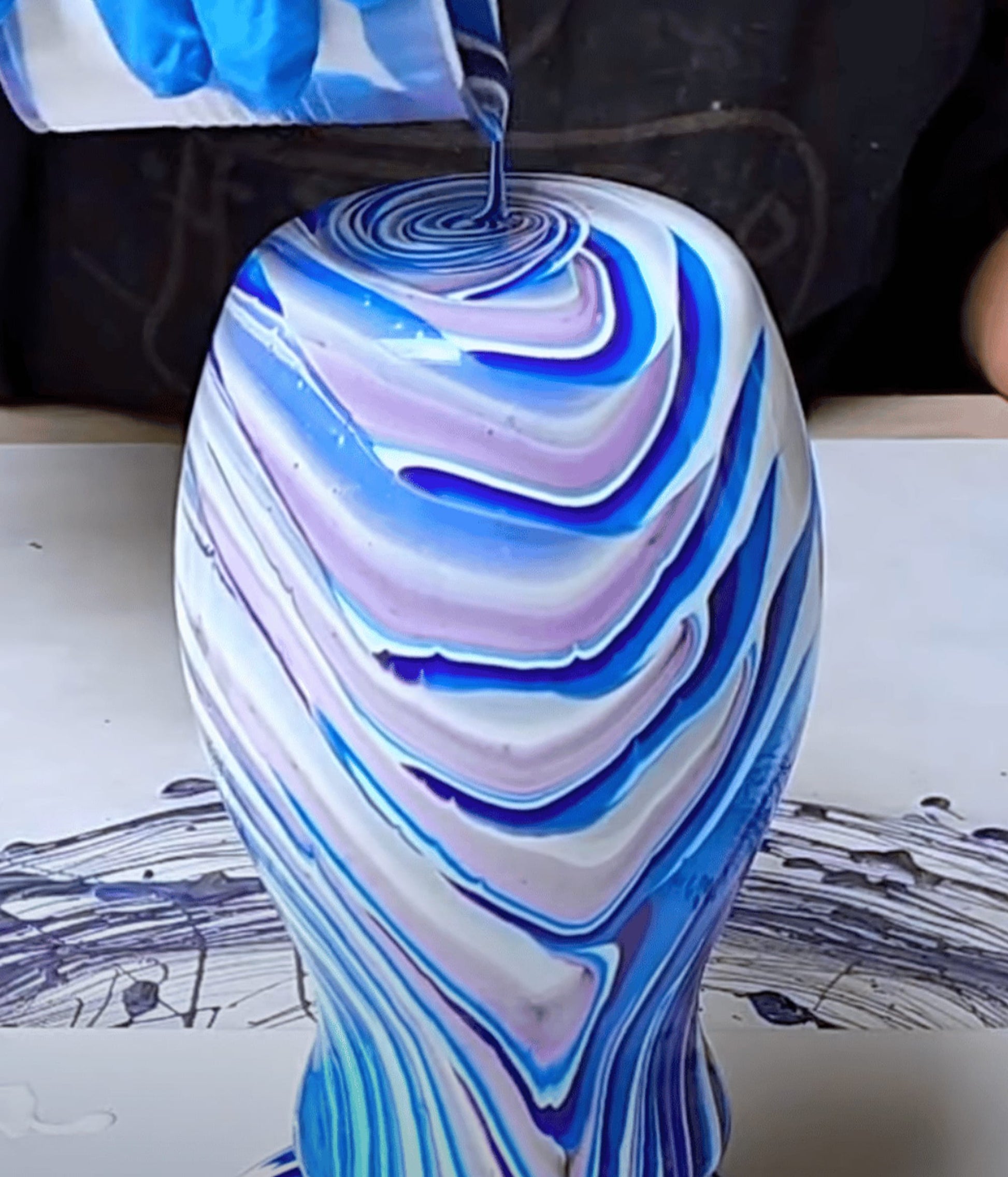 Pouring Medium for Acrylic Paint : Rosa Talent : 1000 ml