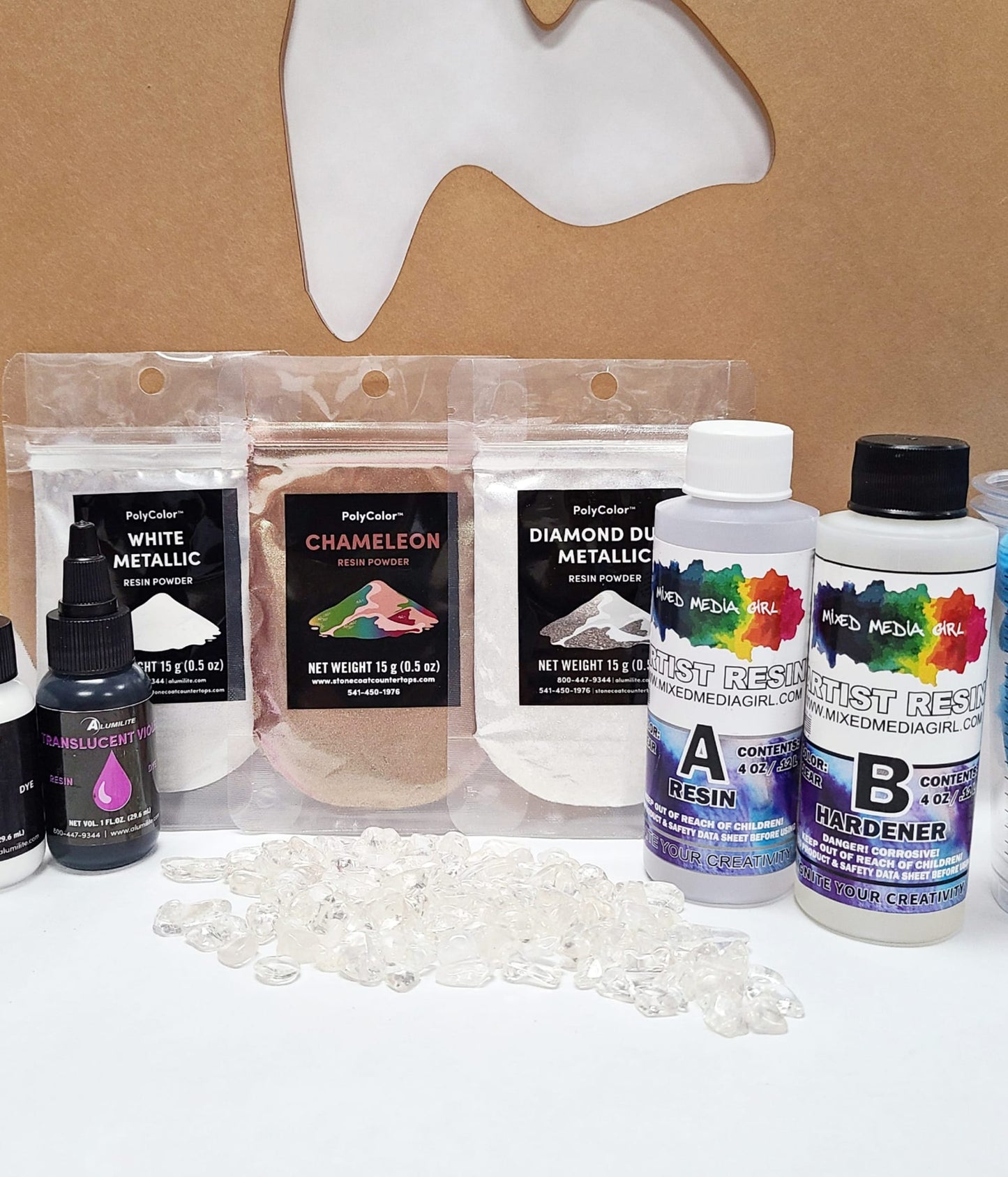 Resin Beach Course Kit – Mixed Media Girl